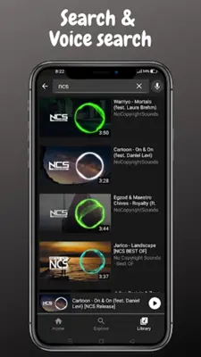 AudioTube Audio Player android App screenshot 1