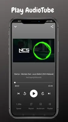 AudioTube Audio Player android App screenshot 4